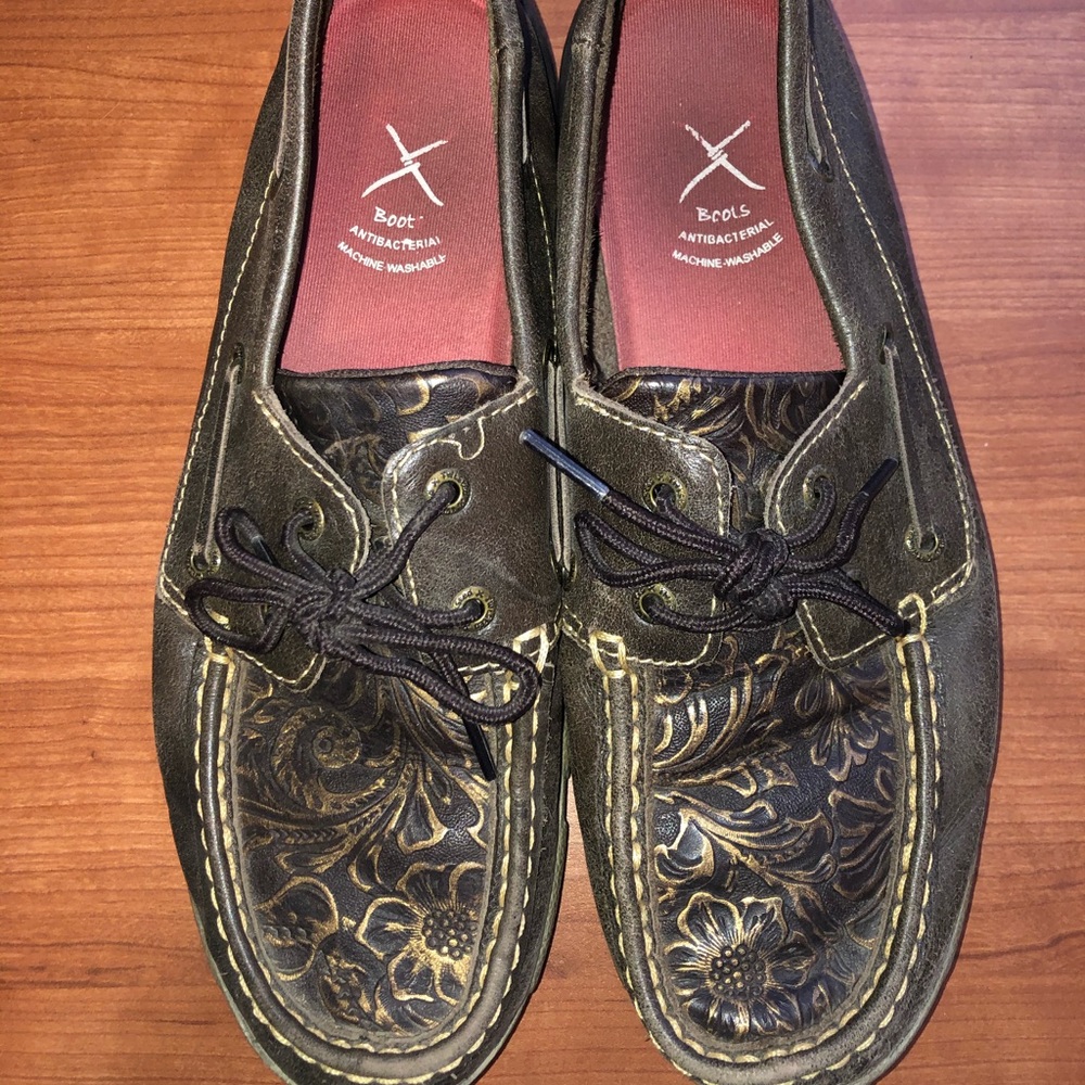 Twisted X Driving Moccasins Size 9